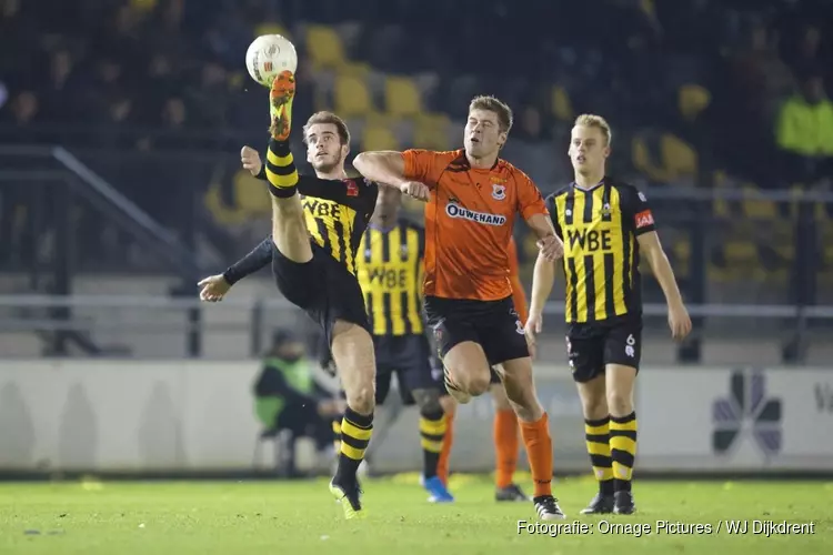 Katwijk wint ruim bij zwak Rijnsburgse Boys