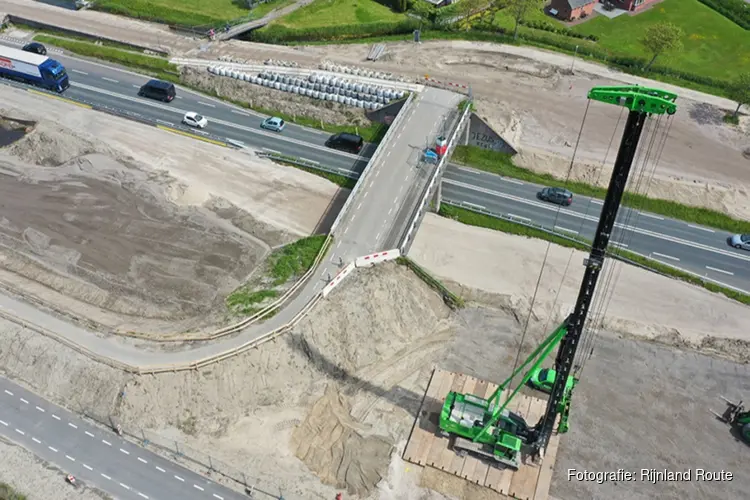 Voorbereidingen sloop Achterwegviaduct