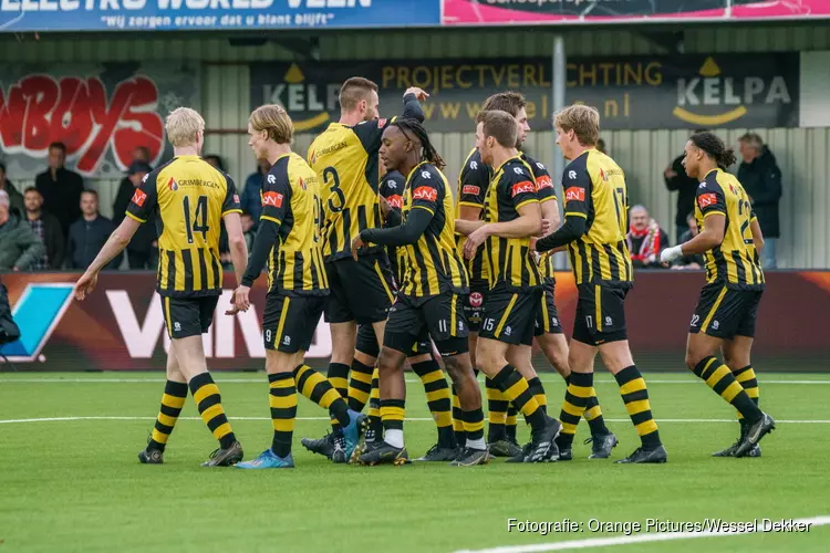 Uitzeges voor Katwijk en Rijnsburgse Boys