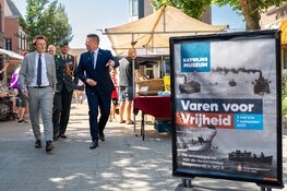 Minister van Defensie in Katwijks Museum