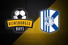 Rijnsburgse Boys verslaat favoriet Quick Boys in spannende derby