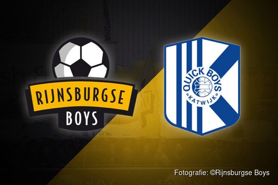 Rijnsburgse Boys verslaat favoriet Quick Boys in spannende derby